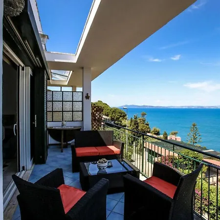 Terrace Sea View Apartment Porto Santo Stefano  Exterior photo