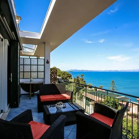Terrace Sea View Apartment Porto Santo Stefano  Exterior photo
